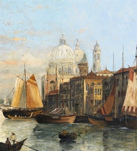 Venise, Lumière et Ombre sur le Grand Cana